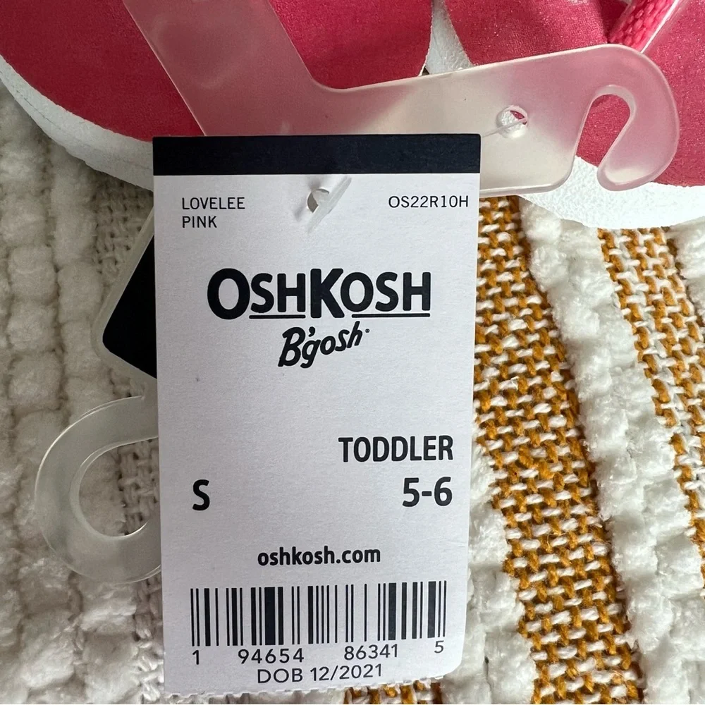 OshKosh B'Gosh Heart‎ Flip Flops Toddler S (5/6)